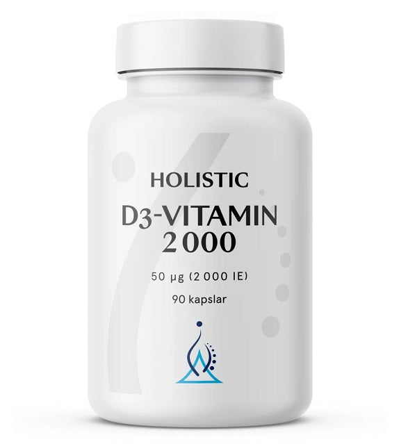Holistic D3-Vitamin 2000, 90 kaps