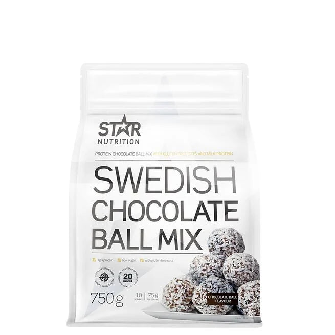 Star Nutrition Swedish Chocolate Ball Mix, 750 g Chokladboll