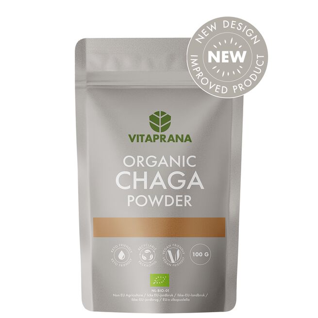 Ekologiskt Chaga Pulver, 100g
