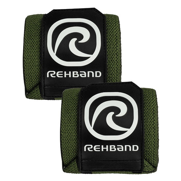 Rehband X-RX Wrist Wraps, Army Green
