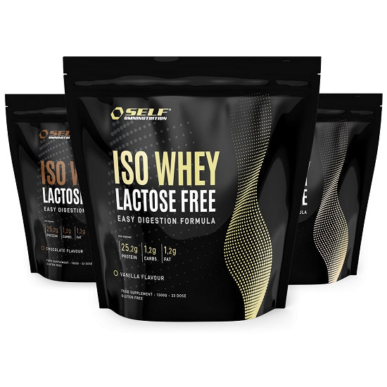 3 x ISO Whey Lactoose Free, 1kg