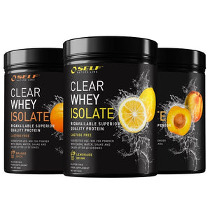 3 x SELF Clear Whey Isolate, 500g
