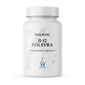 Holistic B12 Folsyra, 90 sugtabletter