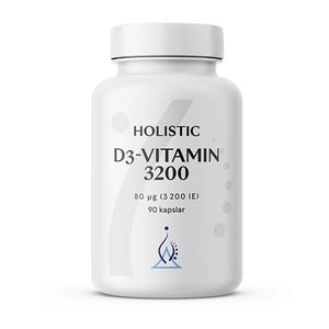 Holistic D3-Vitamin 3200, 90 caps