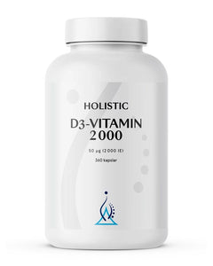 Holistic D3-Vitamin 2000, 360 kaps