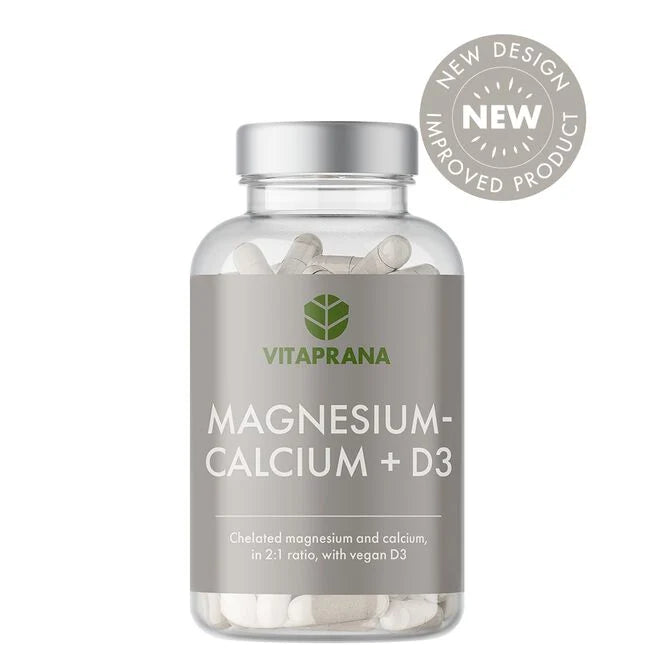 Magnesium-Kalcium + D3, 100 kapslar