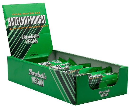 Barebells Vegan Bar Hazelnut & Nougat - 12 pack