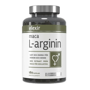 Elexir Maca L-arginin, 180 kapslar