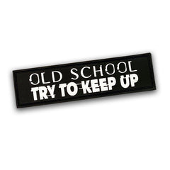 Patch Old School 30 x 110mm