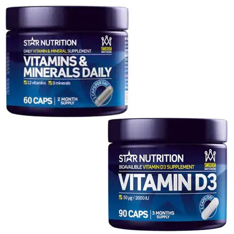 D-vitamin och Multivitamin