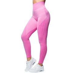 Wabisabi Seamless Leggings Electric Pink