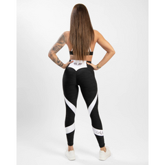 GAVELO Black & White Swirl Tights