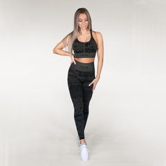 Gavelo Seamless Camo Sport-BH Pirate Black