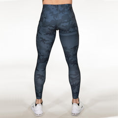 Gavelo Sniper Camo Tights Blue