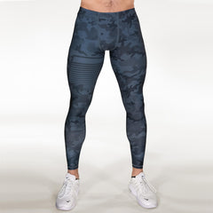 Gavelo Sniper Camo Tights Blue