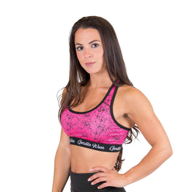 Hanna Sport Bra Black/pink