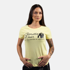 Lodi T-shirt Light Yellow