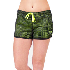 Madison Reversible Shorts Black/Neon Lime