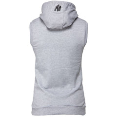 Selma Sleeveless Hoodie Grey