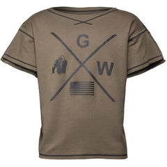 Sheldon Work Out Top Army Green