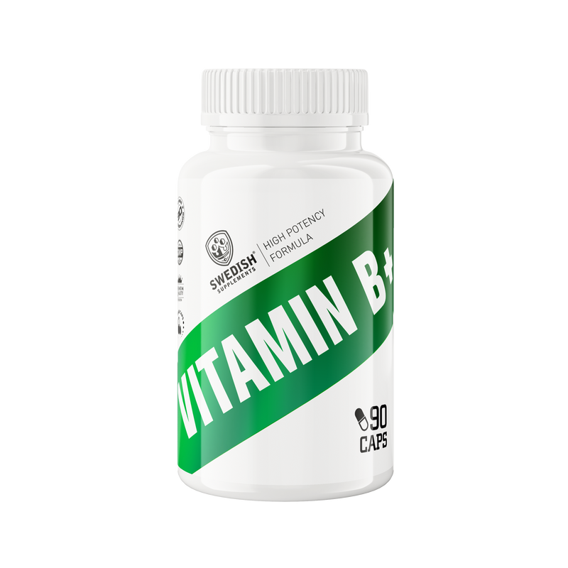 Swedish Supplements Vitamin B+ - 90 Caps