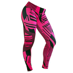 Fitted Abstract Tights