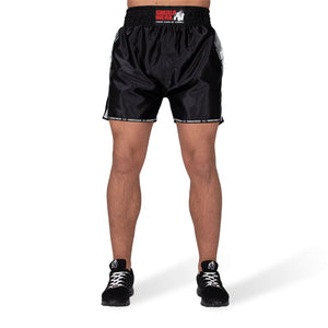 Henderson Muay Thai Kickboxing Shorts Black Grey