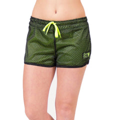 Madison Reversible Shorts Black Neon Lime