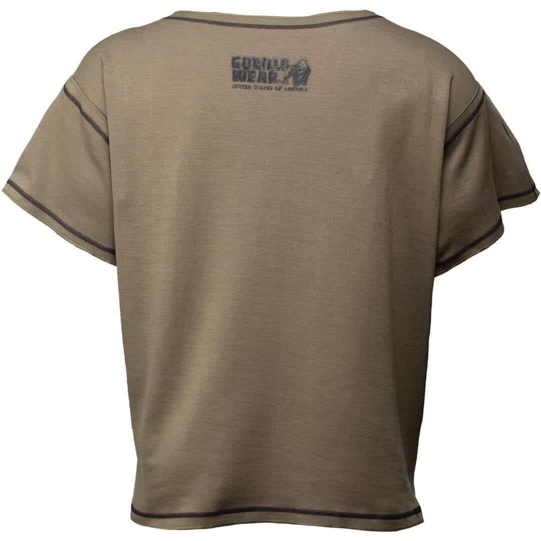 Sheldon Work Out Top Army Green